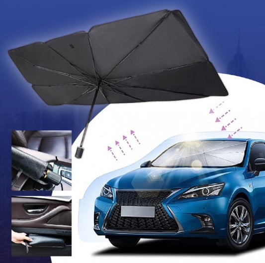 مظلة شمسية أمامية قابلة للطي للسيارة